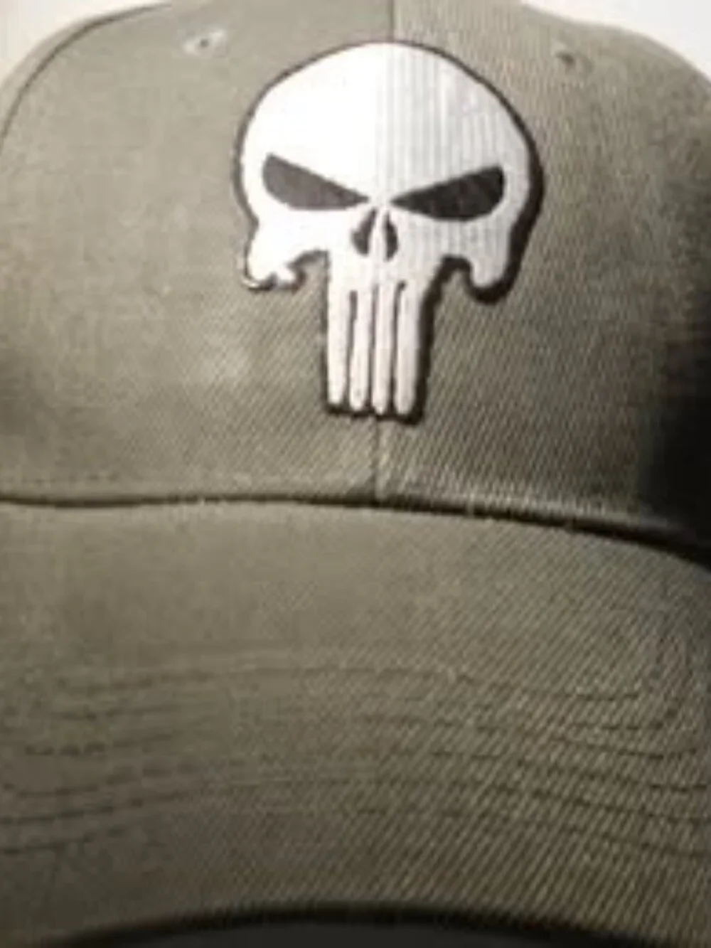 The Punisher Adjustable Back Cap new